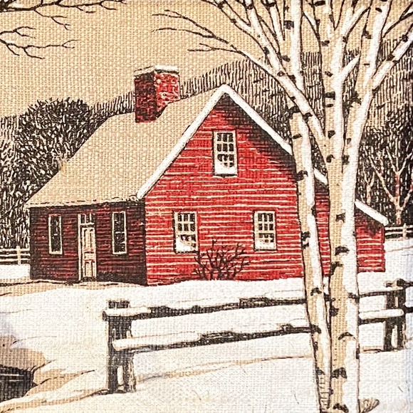 Toy Story's Rex & Bullseye x Vintage Kay Dee Handprints Linen Altered Art - Picture 4 of 7